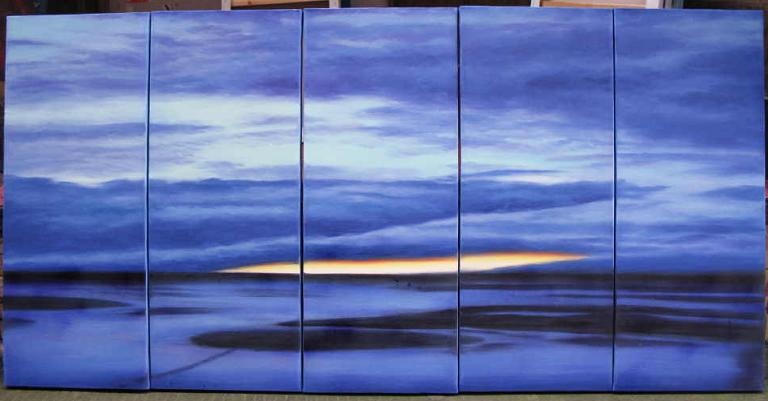 Dafen Oil Painting on canvas seascape painting -set542